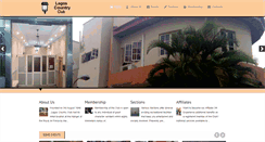 Desktop Screenshot of lagoscountryclub.net